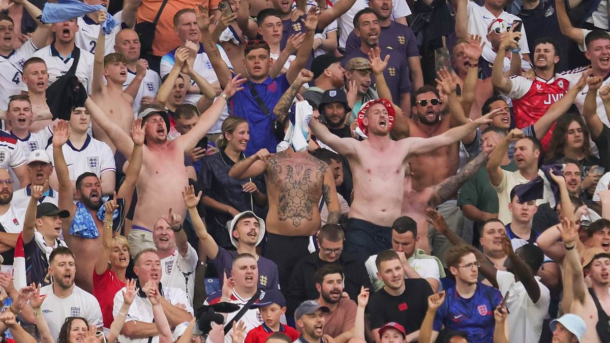 England’s Red and White Army Descends on Dusseldorf for Euro 2024 Clash with Switzerland Despite Limited Ticket Allocation