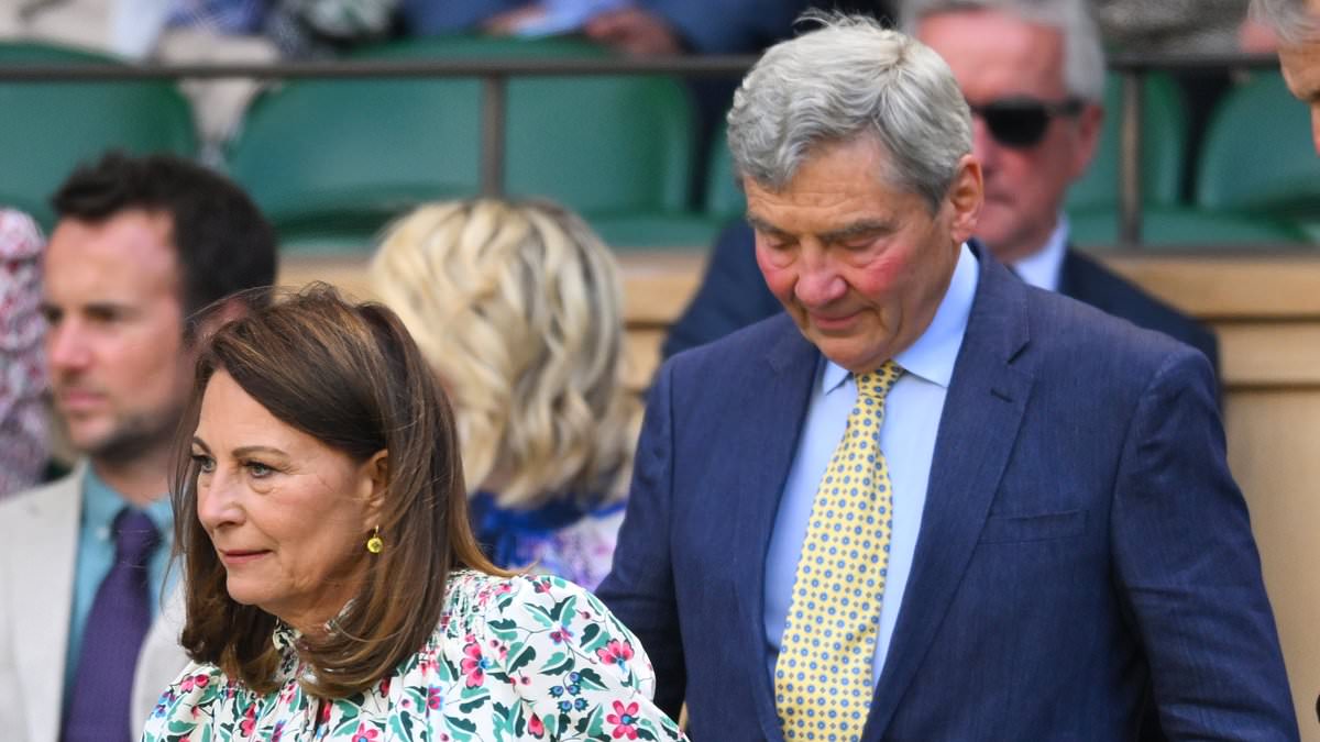 Carole and Michael Middleton shine at Wimbledon on a sunny Thursday amidst family challenges