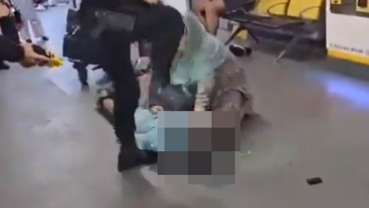 Video Shows Greater Manchester Police Officer Kicking and Stamping on Detained Man at Manchester Airport Amidst Taser Use
