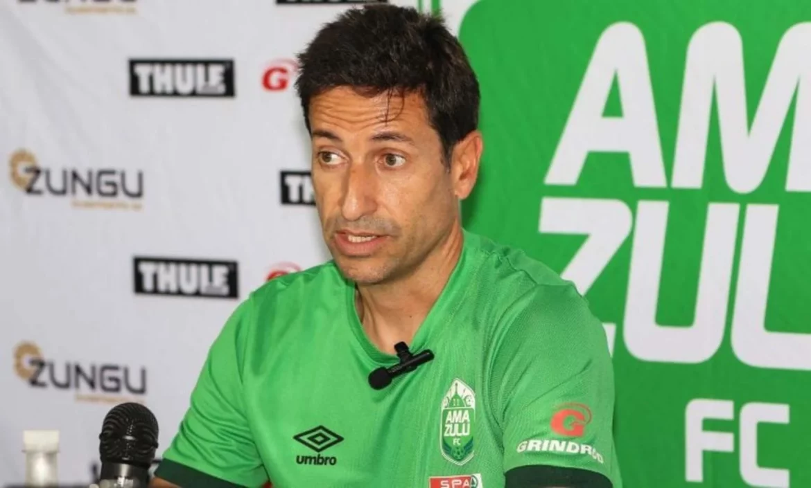 AmaZulu Football Club Parts Ways with Head Coach Pablo Franco Martin Following Disappointing Start to the 2024/25 Season in Durban