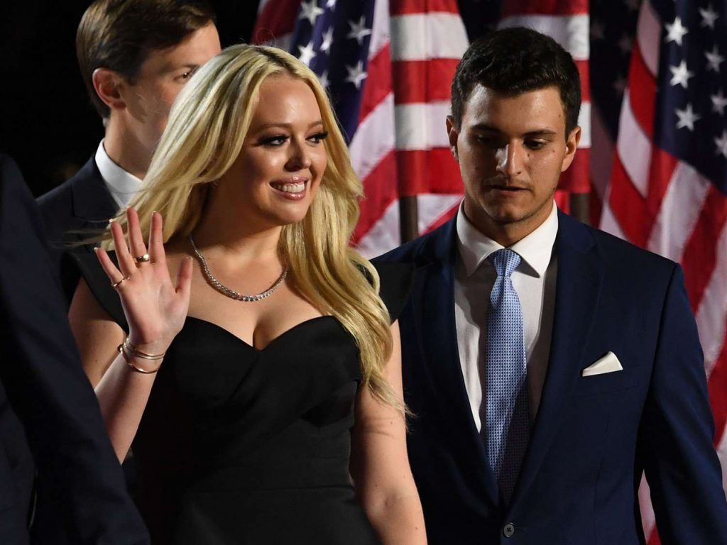 Tiffany Trump and Michael Boulos