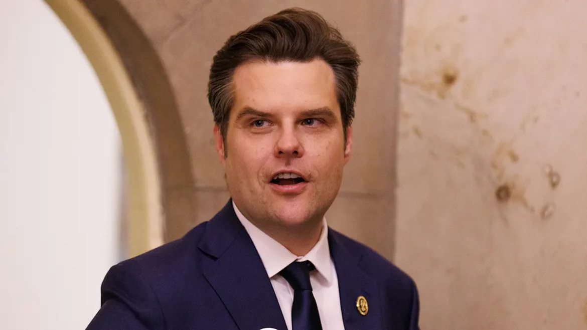 Matt Gaetz Resigns from U.S. House of Representatives in Florida Just Hours After Donald Trump Chooses Him for Attorney General Role