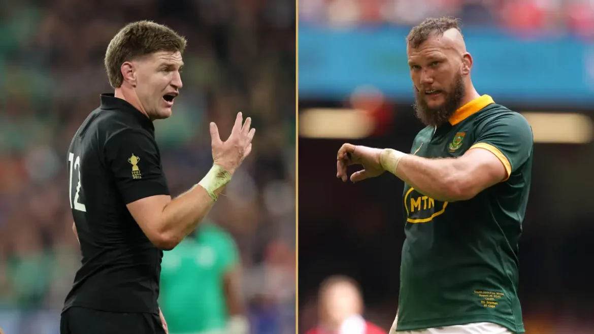 Former Rugby World Cup rivals Jordie Barrett and RG Snyman unite under Jacques Nienaber’s leadership at Leinster