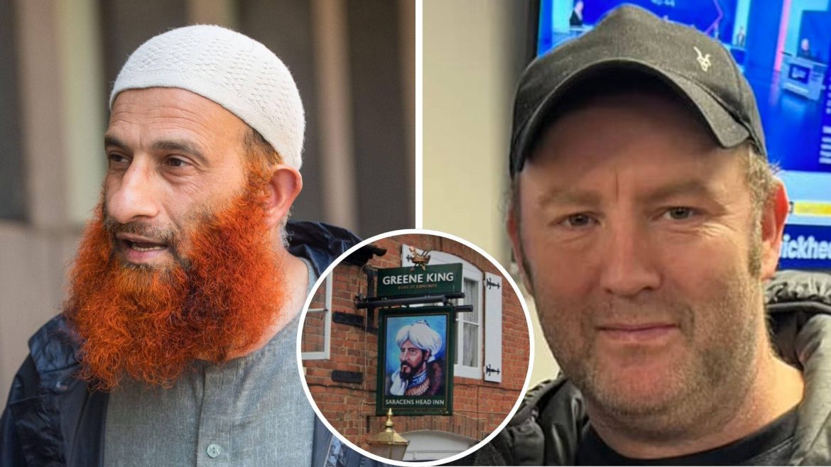 Convicted terrorist Khalid Baqa sues Saracen’s Head pub in Chesham over its historic name and demands thousands in compensation