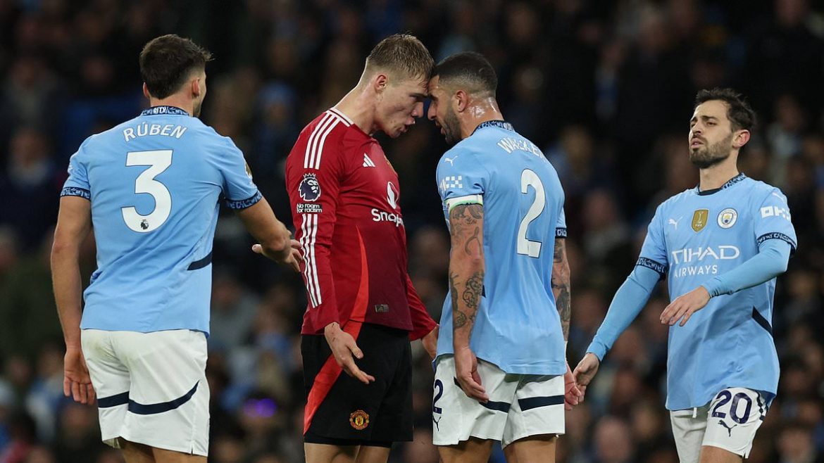 Kyle Walker Faces Intense Backlash for Controversial Behavior in Manchester Derby as Manchester City Suffers Dramatic Loss to Manchester United