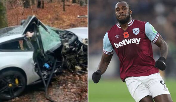 West Ham United Striker Michail Antonio Reportedly Sustains Career-Threatening Injuries in a Devastating Car Crash on Coppice Row in Epping