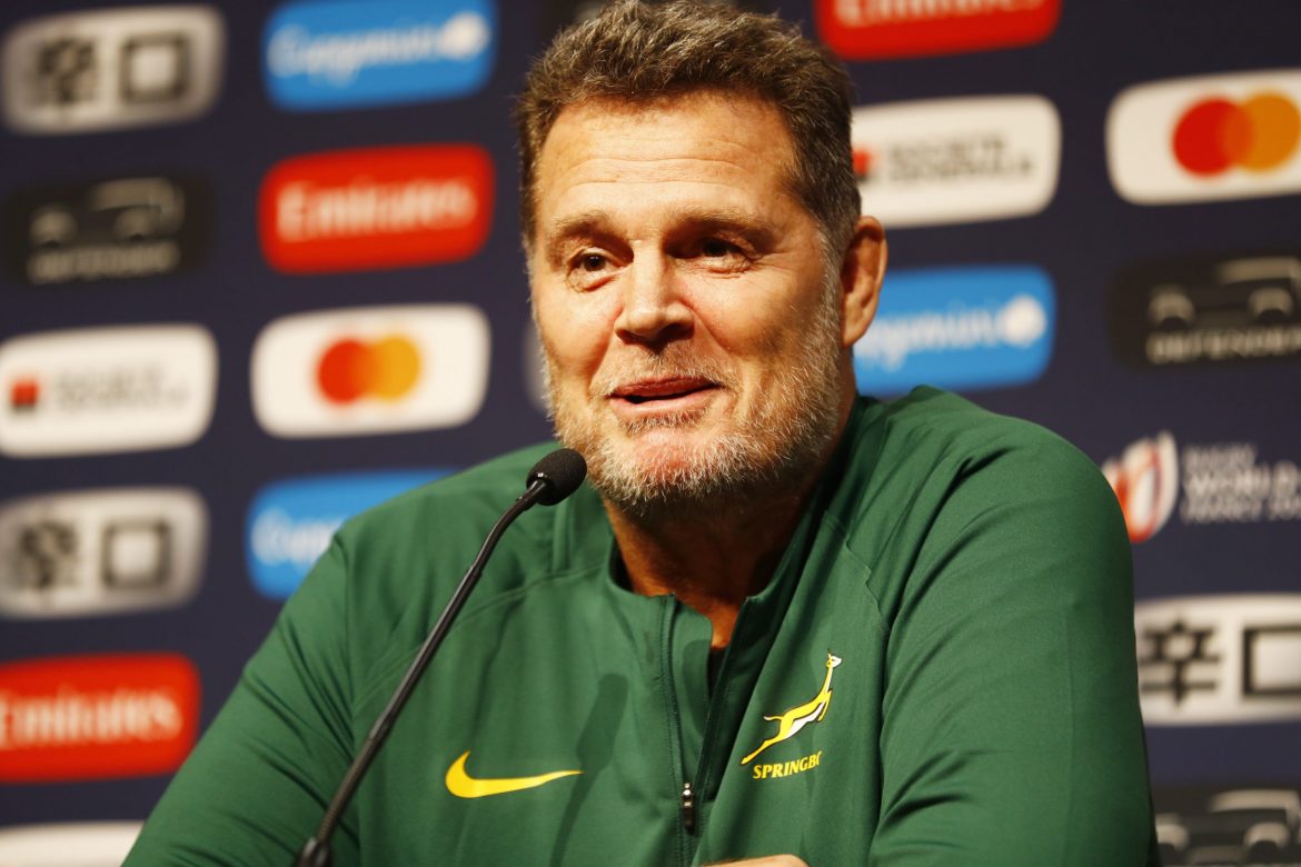 South African Springboks Coach Rassie Erasmus to Be Honored with the FW de Klerk Goodwill Award for His Contribution to Rugby in 2024