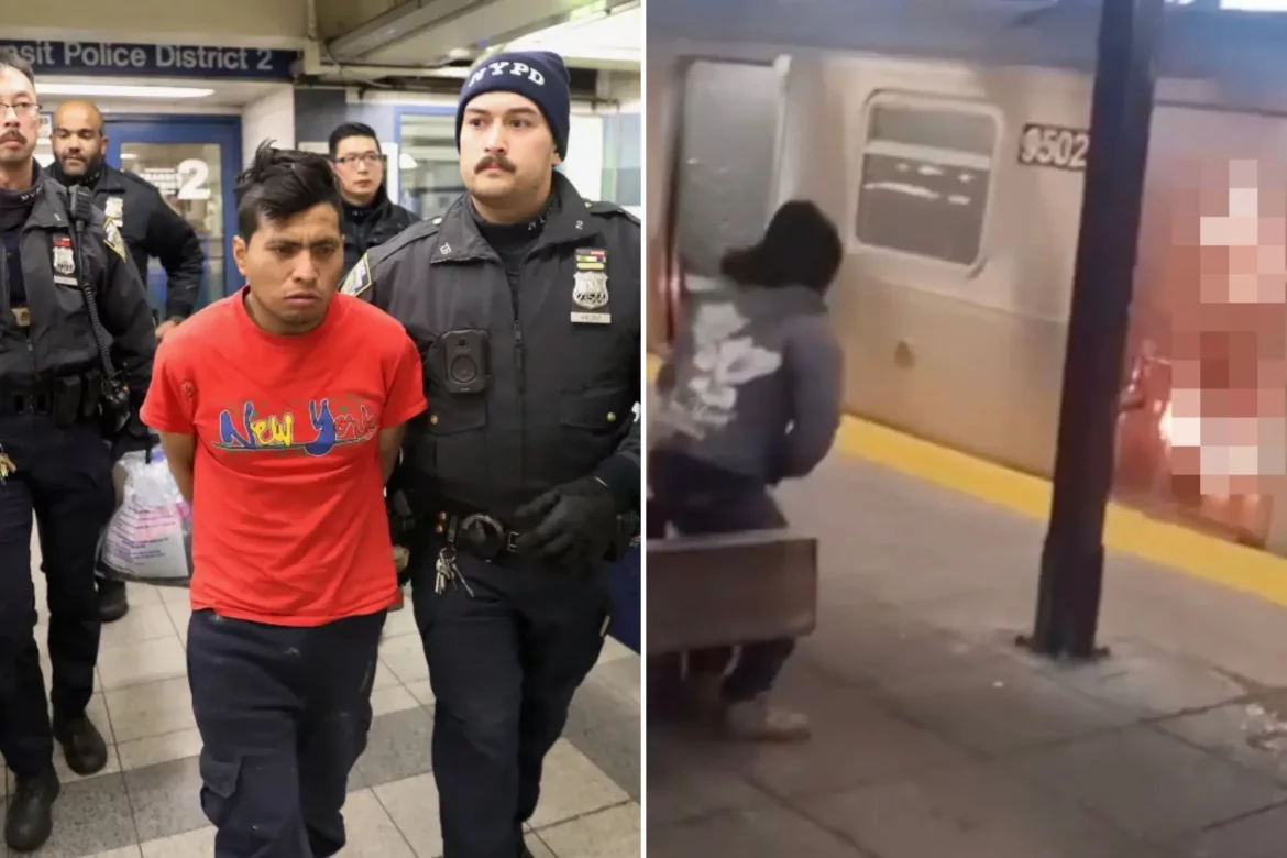 Subway murder suspect deported under Trump sneaks back into the US and sets woman on fire in gruesome Brooklyn incident