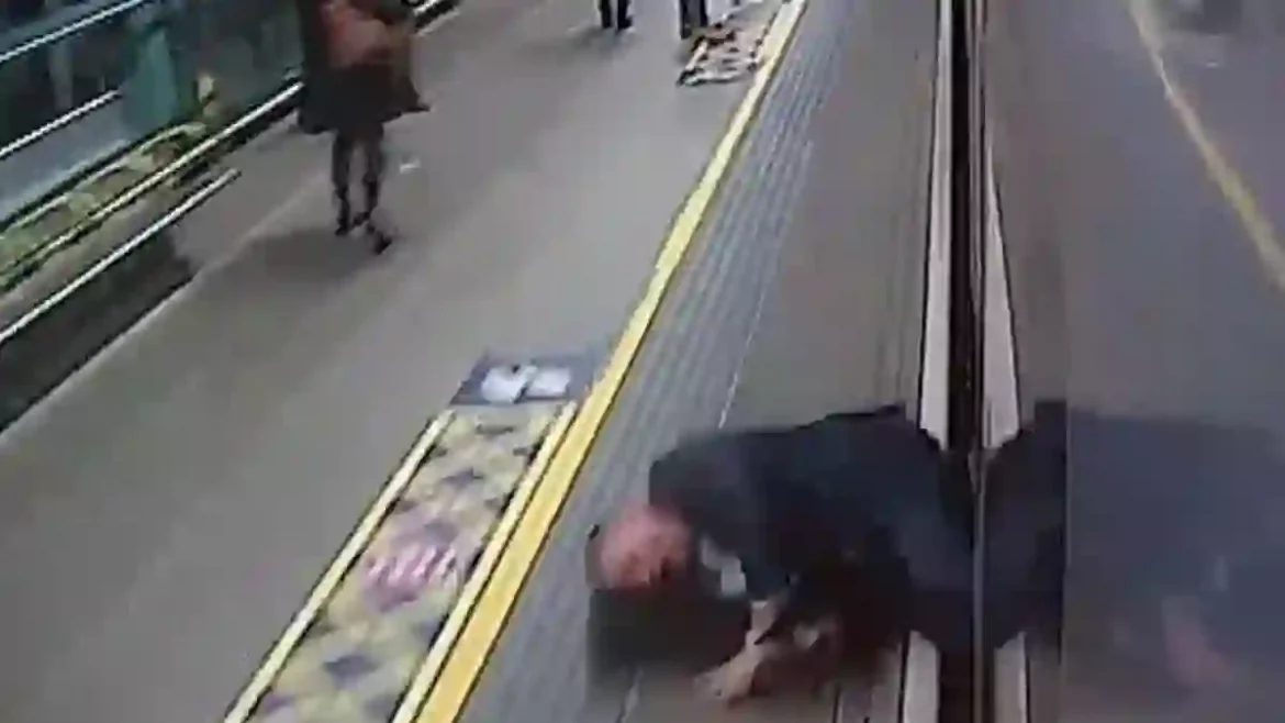 Commuter Faces Narrow Escape After Being Knocked Off His Feet by Incoming Train at London Blackfriars Station as Safety Warnings Increase Across the UK