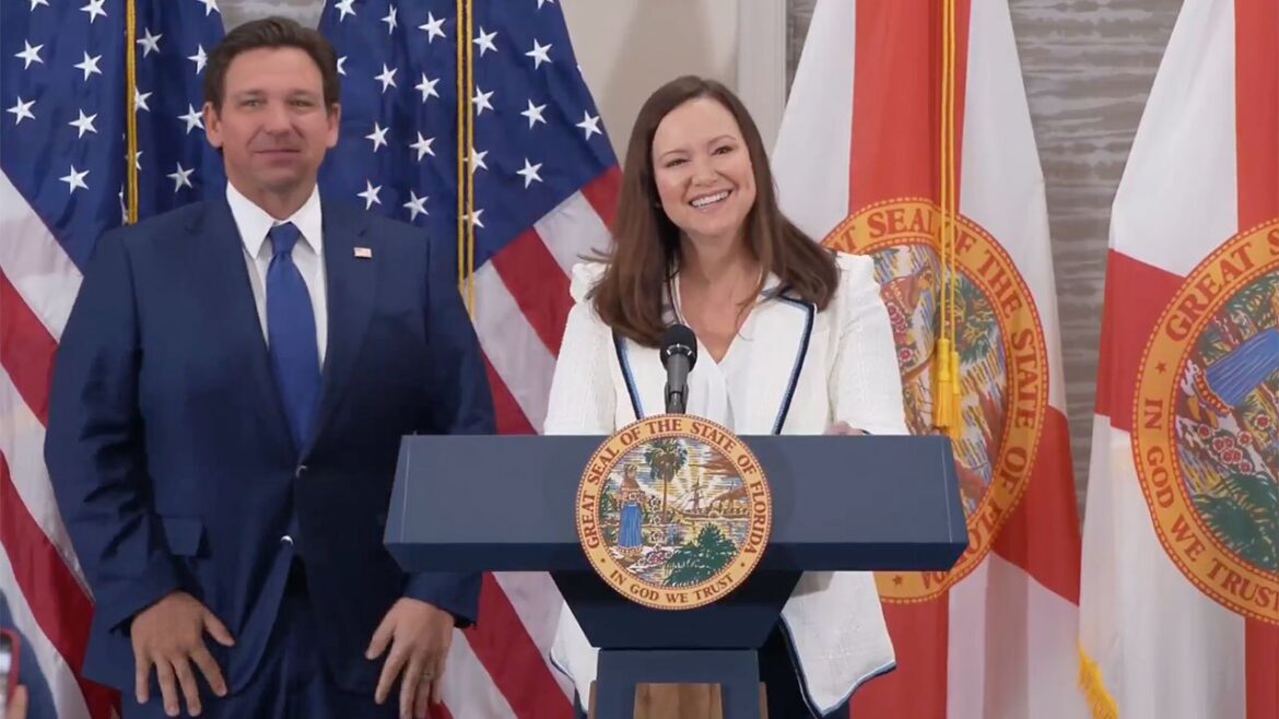 Florida’s political spotlight shifts as Ron DeSantis appoints Ashley Moody to fill Marco Rubio’s vacated Senate role