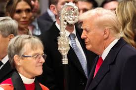 Bishop Mariann Budde Defends Political Sermon Targeting President Trump During National Prayer Service in Washington, D.C.