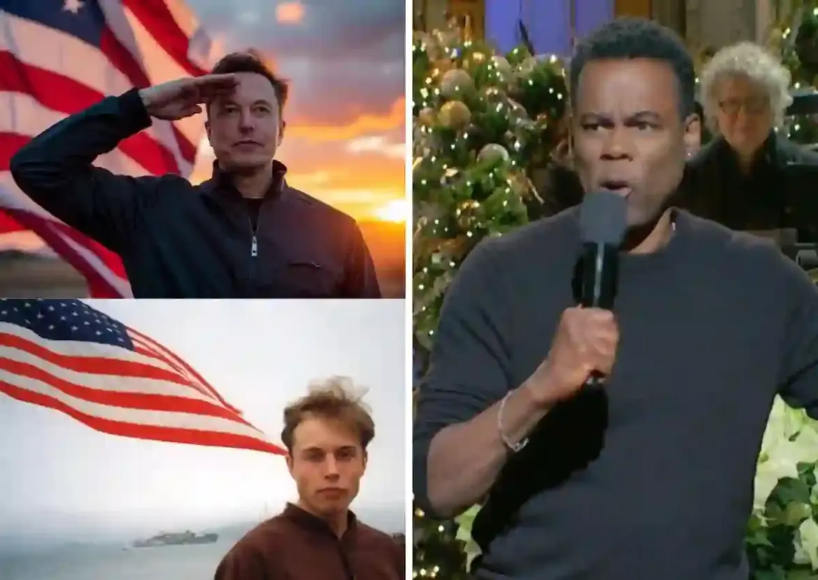 Chris Rock Critiques Elon Musk’s Role in Donald Trump’s Government Efficiency Department and Jokes About His South African Origins During Saturday Night Live in the US