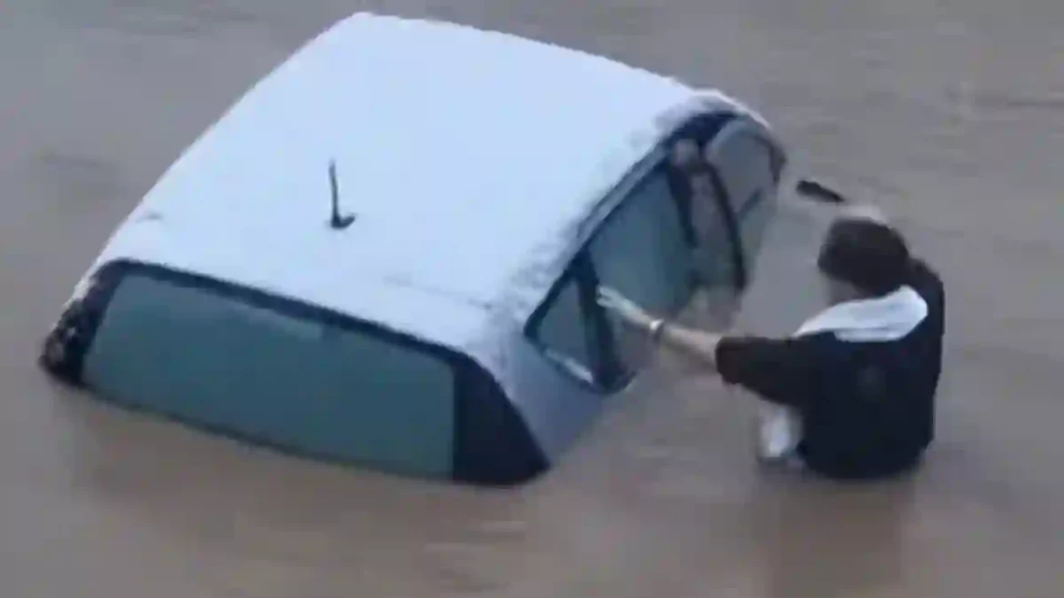 Pub Landlord in Leicester Heroically Rescues 63-Year-Old Woman from Floodwaters, Saves Her Life Amid Widespread Flooding Crisis