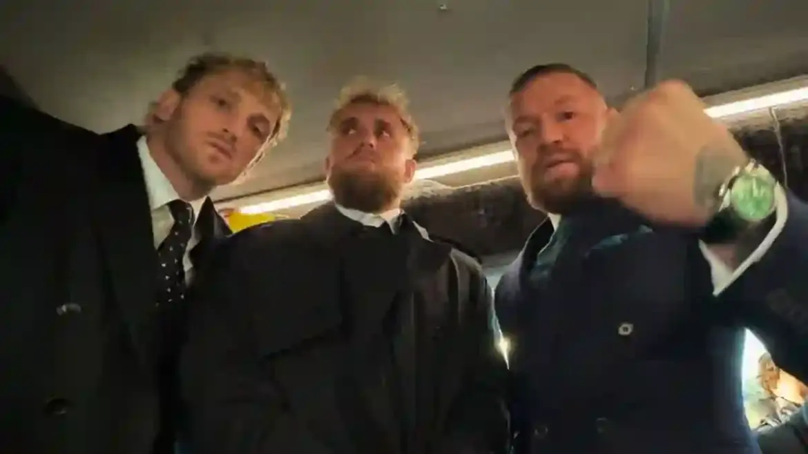 Conor McGregor Teams Up with Logan and Jake Paul on a Bus Ride to Donald Trump’s Inauguration in Washington, D.C., Sparking Speculation Over Potential Boxing Match in India