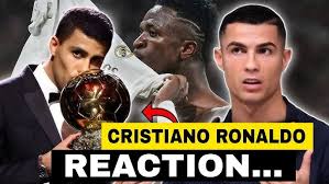 Cristiano Ronaldo Criticizes the Ballon d’Or Ceremony for Overlooking Vinicius Jr’s Achievements in Paris