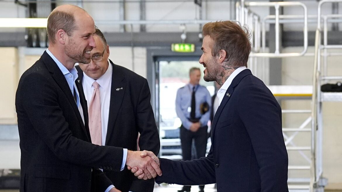 David Beckham reflects on his emotional connection to the Royal Family and their shared passions in a heartfelt interview during the World Economic Forum in Davos