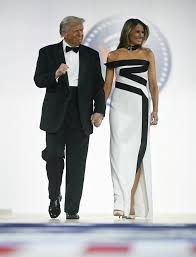 Donald and Melania Trump Celebrate Inauguration Night with Dances Honoring the Military at the Commander in Chief Ball in Washington, D.C.