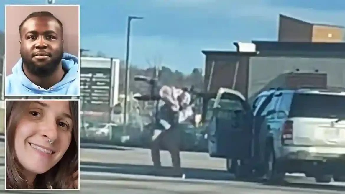 Shocking Road Rage Attack in Massachusetts as Hulking Driver Gladior Kwesiah Body-Slams Single Mother Hailea Soares for a Minor Collision