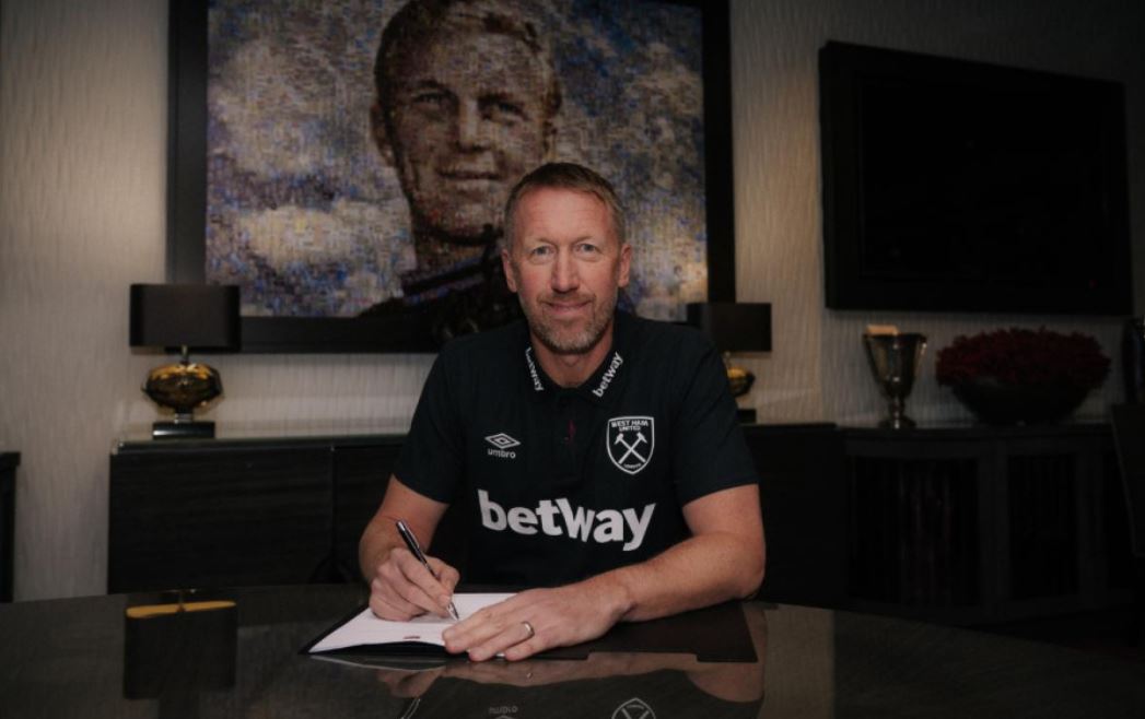 Graham Potter Steps in as West Ham United’s New Manager with a Two-and-a-Half-Year Contract to Replace Julen Lopetegui at London Stadium