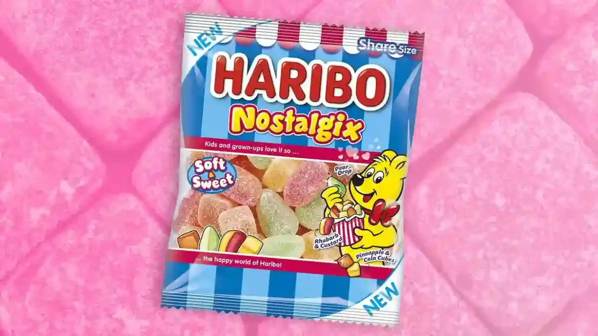 Fans Excited as Haribo Brings Back Childhood Favorites with the New Nostalgix Candy Range in Sainsbury’s Stores Across the UK