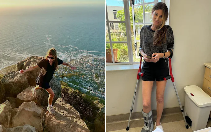 Film Producer Jemima Goldsmith Faces Challenging Start to 2025 After Falling Down Lion’s Head in Cape Town and Hospitalized for Leg Injury