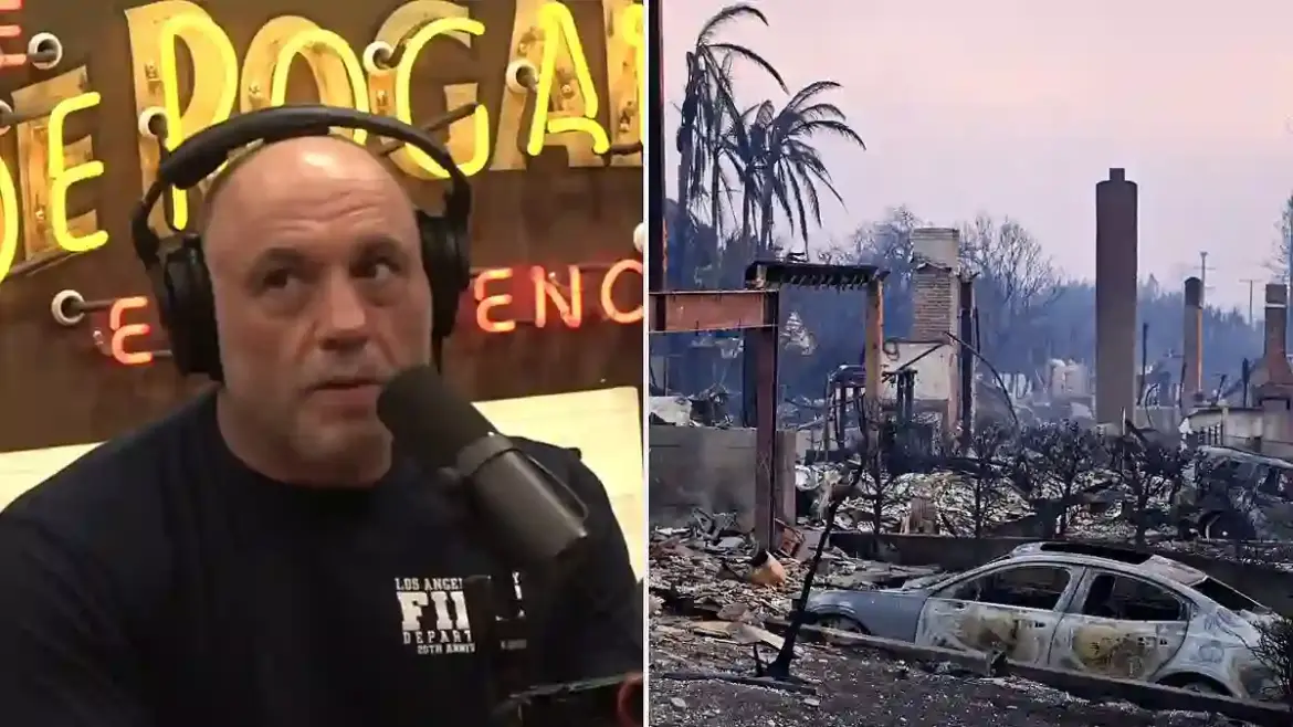 Joe Rogan’s Chilling Wildfire Prediction Comes True as Massive Blazes Devastate Los Angeles, Leaving Thousands Displaced