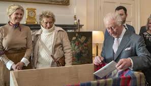 King Charles Celebrates 35th Anniversary of The King’s Foundation with Sir Rod Stewart and Penny Lancaster at Dumfries House in Scotland