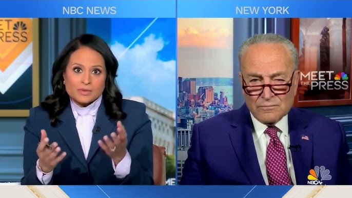 Chuck Schumer Responds to Kristen Welker’s Tough Questions on Biden’s Cognitive Abilities, Reaffirming Support for the President’s Legacy and Mental Sharpness in Washington, D.C.