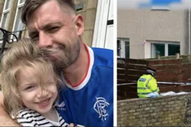 Emergency Services Discover the Bodies of Mark Gordon, 36, and His Daughter Hope, 6, in Their Family Home in West Lothian