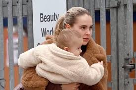 Molly-Mae Hague Enjoys a Chilly Outing with Daughter Bambi Amid Rumors About Her Relationship with Tommy Fury in Cheshire