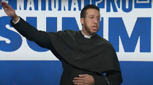 Right-Wing Priest Calvin Robinson Faces Removal from Anglican Catholic Church in Washington DC After Making Controversial Gesture at Pro-Life Summit