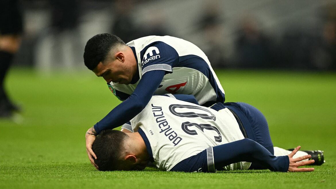 Rodrigo Bentancur Shares Positive Update After Injury Scare in Tottenham’s 1-0 Win Against Liverpool at Carabao Cup Semi-Final