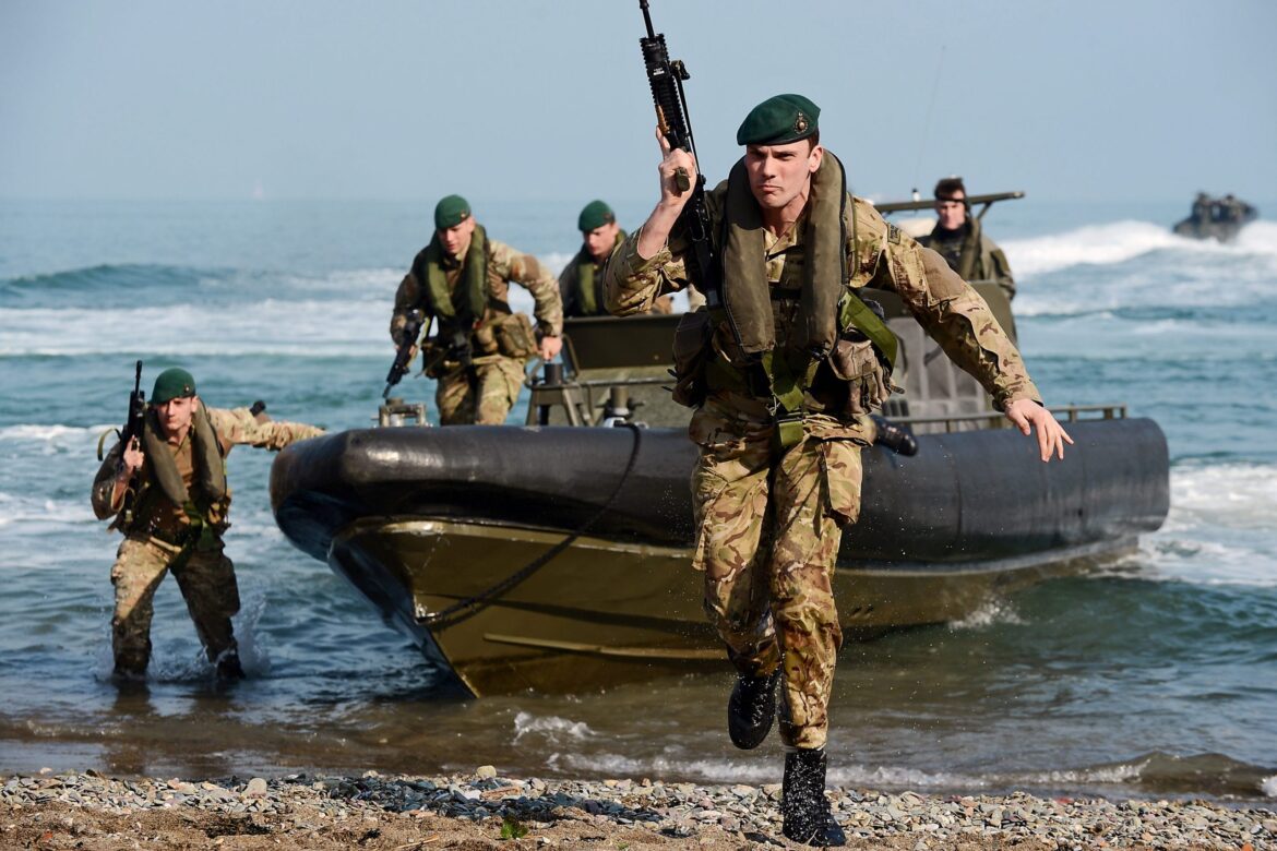 Navy officials cut eight weeks from Royal Marines’ training programme in Devon to save money despite concerns over recruits’ readiness for frontline deployment