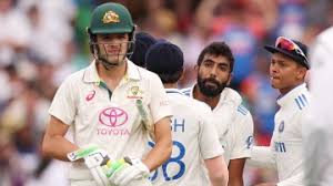 Sam Konstas and Jasprit Bumrah Clash in Heated Exchange During the Fifth Test at Sydney as Tensions Escalate on Day One