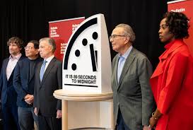 Scientists Move Doomsday Clock to 89 Seconds to Midnight Reflecting Heightened Global Tensions and Nuclear Threats Across Europe and the Middle East