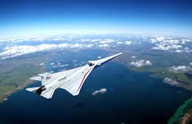 Supersonic jet known as the Son of Concorde achieves historic first by breaking the sound barrier over California skies