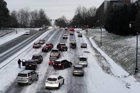 Thousands of Drivers Stranded for 15 Hours on Georgia Highway Following Rare Snowstorm in Monroe County