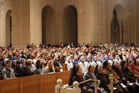 Thousands of Pro-Life Catholics Gather for Vigil Mass at National Shrine of the Immaculate Conception in Washington D.C. Before March for Life