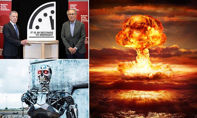 Bulletin of Atomic Scientists Pushes the Doomsday Clock to 89 Seconds to Midnight Reflecting Rising Threats of Nuclear War and Climate Change