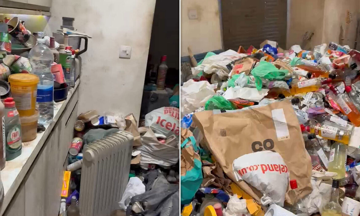 Landlord Discovers Two Years’ Worth of Rubbish and Waste, Including 200 Bottles of Urine and Bags of Faeces, Left Behind by Tenant in Plymouth Property