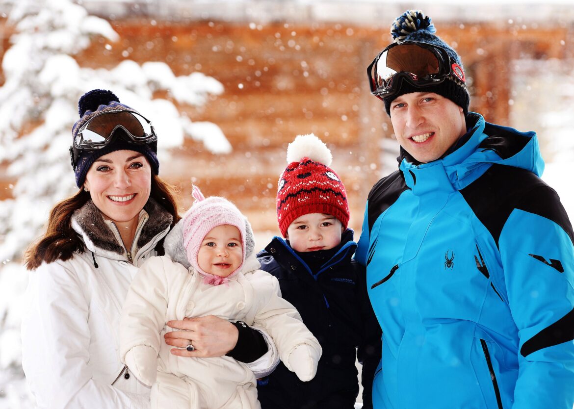 Prince William and Kate Middleton share a snowy adventure with their children in the Alps as the princess continues her recovery journey