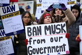 Activists Organize Protests Against Trump and Musk’s Government Efficiency Cuts in Georgia Amid Claims of Grassroots Outrage