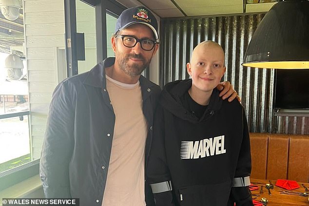 Wrexham co-owner Ryan Reynolds pays emotional tribute to teenage fan Aiden Waller following his brave three-year cancer battle