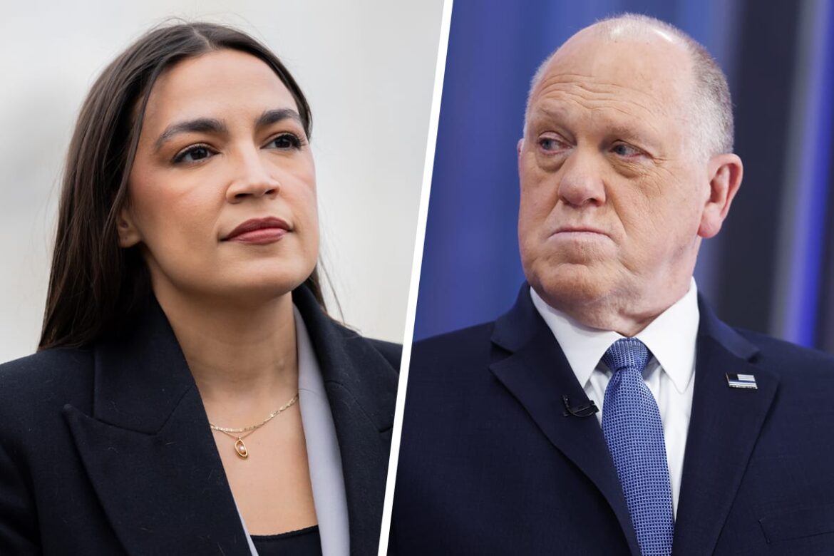 Tom Homan questions Alexandria Ocasio-Cortez’s legal standing after she shares resources for illegal migrants to resist deportation orders in New York