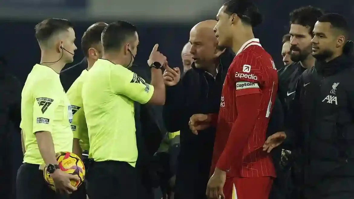 Liverpool Manager Arne Slot Dismissed Following Post-Match Brawl Between Curtis Jones and Abdoulaye Doucoure at Goodison Park