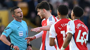 Arsenal Faces £65,000 Fine from FA After Controversial Red Card Protest in Wolves Clash at Molineux