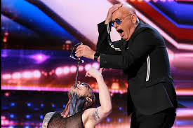 Auzzy Blood Stuns Judges and Audience with Dangerous Sword Swallowing Act on Britain’s Got Talent Premiere in London