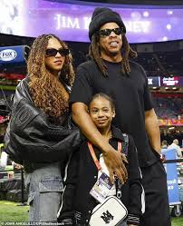 Beyoncé and Jay-Z’s Daughters Blue Ivy and Rumi Steal the Spotlight at Super Bowl While Son Sir Remains Absent from Public Events