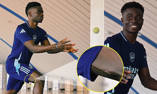 Bukayo Saka joins Arsenal teammates in Dubai for rigorous rehabilitation as he works towards a strong return after December hamstring injury