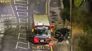 One Person Dies and Three Others Are Injured After Bus Collides with Car on Whitmore Road in Harrow, North West London